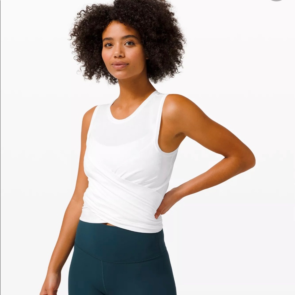 Lululemon Gather and Grow Wrap Tank Top